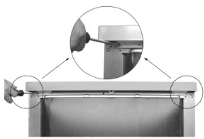 HAIER DW12-D2147FBIS - DW15-T2147 - DW15-T2147S - Come togliere il coperchio del tuo lavastoviglie - 3