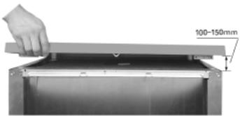 HAIER DW12-D2147FBIS  -  DW15-T2147 -  DW15-T2147S - Den Deckel der Geschirrwaschmaschine abbauen - 4