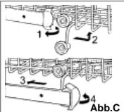 HAIER DW12-D2147FBIS  -  DW15-T2147 -  DW15-T2147S - Messerhalter - 5