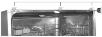HAIER DW12-D2147FBIS  -  DW15-T2147 -  DW15-T2147S - como se remueve la tapa de su lavadora de platos Por favor - 7