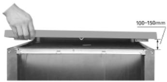 HAIER DW12-D2147FBIS  -  DW15-T2147 -  DW15-T2147S - como se remueve la tapa de su lavadora de platos Por favor - 4