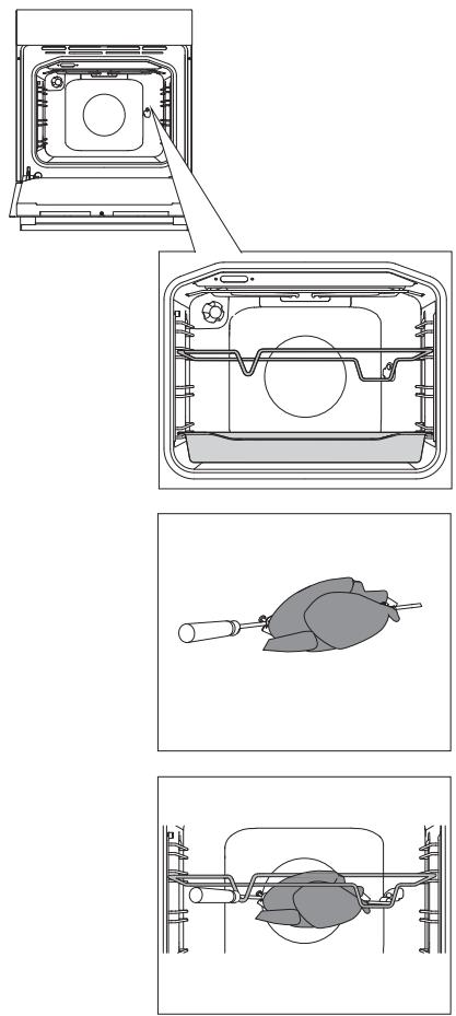 GORENJE BOP799S51X - Cuisson à la broche (uniquement sur certains modèles) - 1