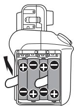 FUJIFILM FINEPIX HS50EXR - 電池を取の出す/Removing batteries/Entnehmen von Batterien/Retrait des piles/Extracción de las pilas/取出電池/包ロー産む - 1