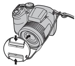 FUJIFILM FINEPIX S6800 - Le capuchon d'objectif - 1