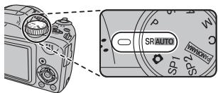FUJIFILM FINEPIX S6800 - La molette de mode - 1