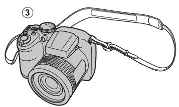 FUJIFILM FINEPIX S6800 - Fixation de la dragonne - 2