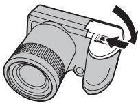 FUJIFILM FINEPIX S6800 - Fermez le couvercle du compartment des piles. - 1