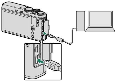 FUJIFILM FINEPIX S8600 - Raccordement de l'appareil photo - 2