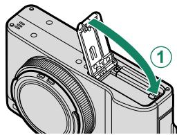 FUJIFILM FINEPIX S8600 - Fermez le couvercle du compartiment de la batterie. - 2