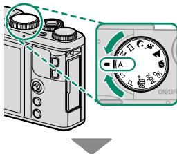FUJIFILM FINEPIX S8600 - AE avec priorité à l'ouverture (A) - 1