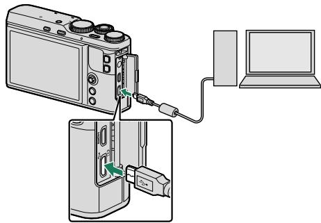 FUJIFILM FINEPIX S8600 - - Chargement par le biais d'un ordinateur - 1