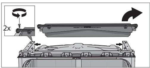 GORENJE GI 67260 XXL - Dépose du plan de travail du lave-vaisse - 2
