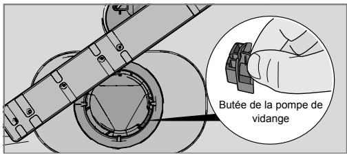 GORENJE GI 67260 XXL - Déblocage de la pompe de vidange - 1