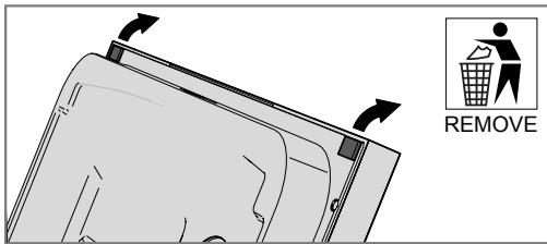 GORENJE GI55110S - Protection de transport de la porte - 1