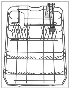 INDESIT DSR 15B1 S - Spodny kôš - 2