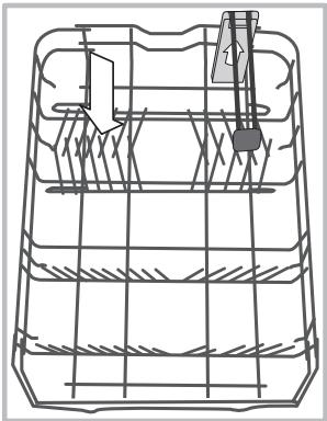 INDESIT DSR 15B1 S - Panier inférieur - 2
