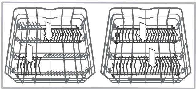 INDESIT DPG 16B1 A  -  DPG 16B1 A K - Panier inférieur - 3