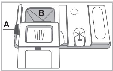 INDESIT DPG 16B1 A  -  DPG 16B1 A K - Het vaatwasmiddel toevoegen - 1
