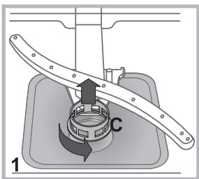 INDESIT DPG 16B1 A  -  DPG 16B1 A K - Nettoyer les filtres - 1