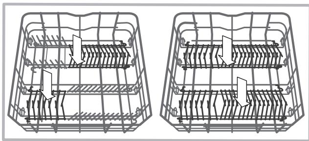 INDESIT DPG 16B1 A  -  DPG 16B1 A K - Geschirrspüler-Unterkorb - 3