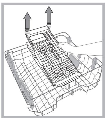 INDESIT DPG 16B1 A - DPG 16B1 A K - Cutlery tray* - 2