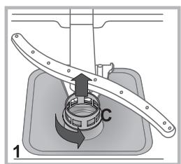 INDESIT DPG 16B1 A  -  DPG 16B1 A K - Reinigen van de filters - 1