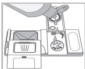 INDESIT DPG 16B1 A  -  DPG 16B1 A K - Charger le produit de rinçage - 2