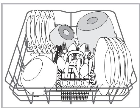 INDESIT DPG 16B1 A  -  DPG 16B1 A K - Geschirrspüler-Unterkorb - 2