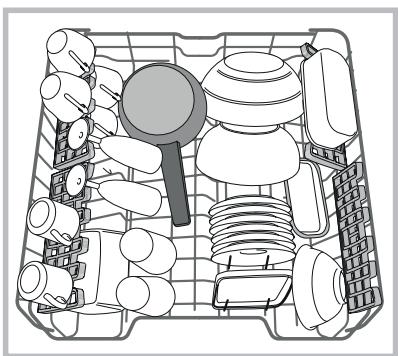 INDESIT DPG 16B1 A - DPG 16B1 A K - Upper rack - 1