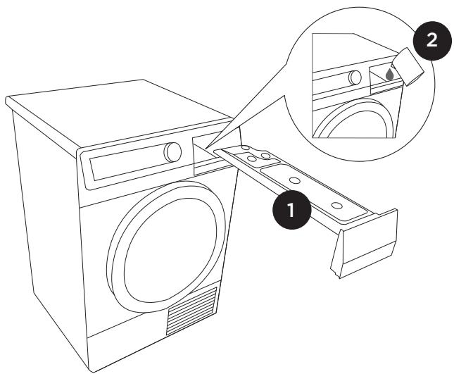 GORENJE WD94141DE - REMLISSAGE DU RÉSERVOIR DU GÉNÉRATEUR DE VAPEUR - 1