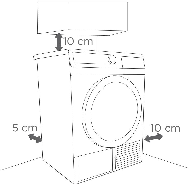 GORENJE WD94141DE - INSTALLATION ET RACCORDEMENT CHOIX DU LOCAL - 1