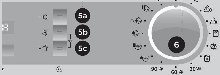 GORENJE D9565N - DESCRIPTION DU BANDEAU DE COMMANDES POUR LES MODELES A) AVEC GÉNÉRATEUR DE VAPEUR ET B) SANS GÉNÉRATEUR DE VAPEUR - 4