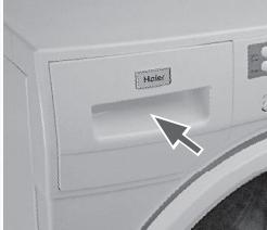 HAIER HD80-B636B  -  HD80-B829 - PREPARING THE DRYER - 2