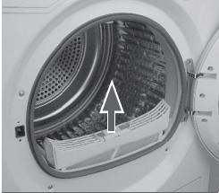 HAIER HD80-B636B  -  HD80-B829 - LINT FILTER CLEANING - 1