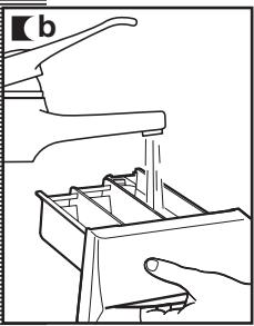 GORENJE D724BL  -  D740B -  D7465A - CLEANING THE DETERGENT DISPENSER - 2