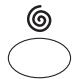GORENJE D724BL  -  D740B -  D7465A - Button: Intensive wash ( - 6