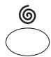 GORENJE D724BL  -  D740B -  D7465A - Button: Intensive wash ( - 2