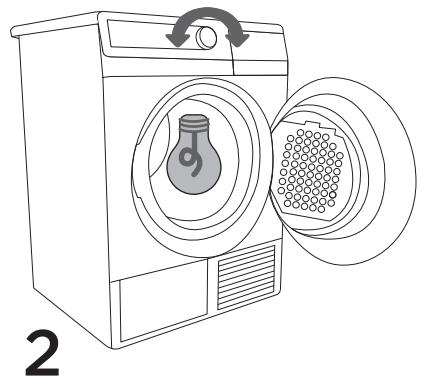 GORENJE DP7C - Mise en MARCHE du sèche-linge - 2