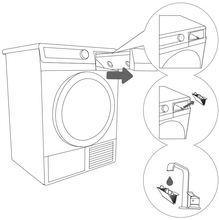 GORENJE DP7C - Nettoyage du filtre du générateur de VAPEUR - 1
