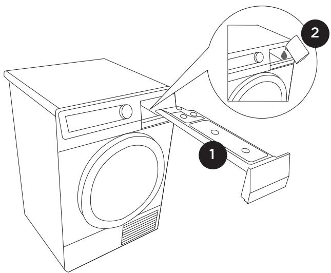 GORENJE DP7C - Remplissage du réservoir du générateur de VAPEUR - 1