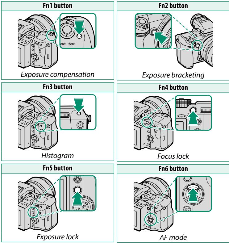 FUJIFILM X-A10 - The Fn (Function) Buttons - 1
