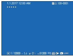 FUJIFILM X-A10 - Viewing Photo Information - 2