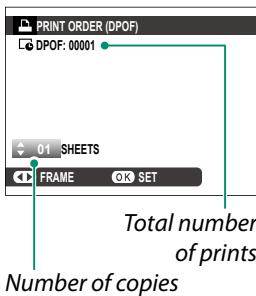 FUJIFILM X-A10 - PRINT ORDER (DPOF) - 1