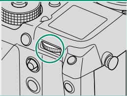 FUJIFILM X-A10 - The Command Dials - 2
