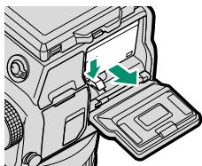 FUJIFILM X-A10 - Removing the Battery - 1