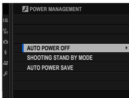 FUJIFILM X-A10 - POWER MANAGEMENT - 1
