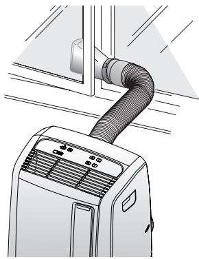 DELONGHI PAC AN98 ECO - Fenêtre à double battant - 2