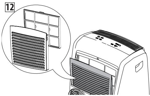 DELONGHI PAC AN98 ECO - Nettoyage des filtres à air - 1