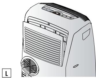 DELONGHI PAC N95 SILENT ECO - Nettoyage des filtres à air - 1