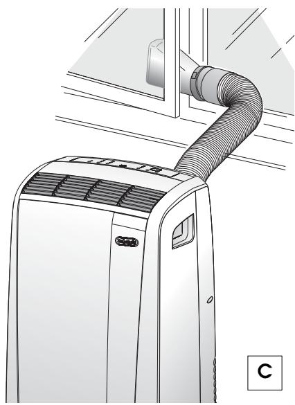 DELONGHI PAC EX124 SILENT - CLIMATIZAZIONE SENZA INSTALLAZIONE - 3